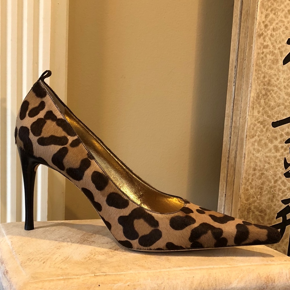 NIB DOLCE & GABBANA LEOPARD PUMP